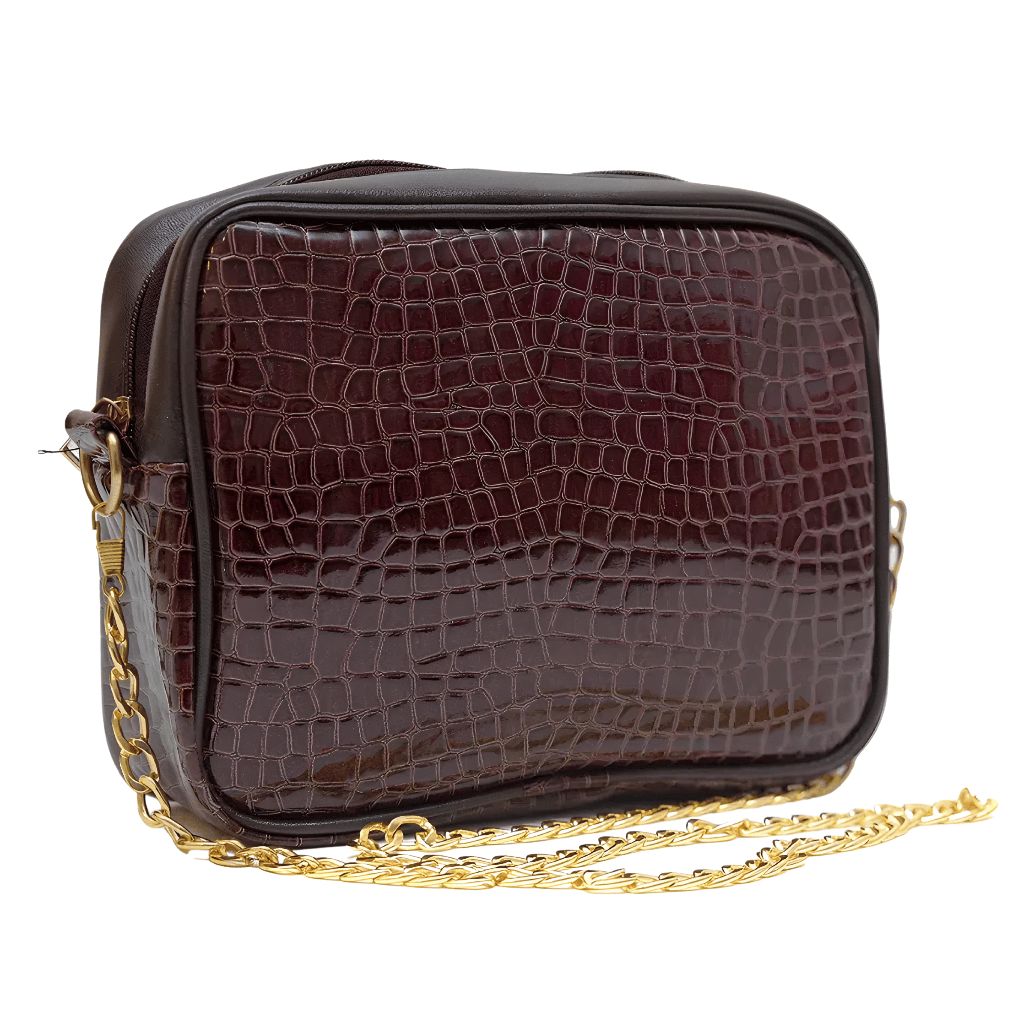 AURA CROSSBODY CROCODILE BROWN_1