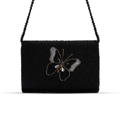 BEADS CLUTCH BUTTERFLY