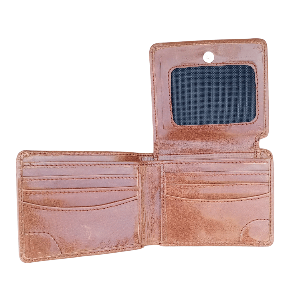 Belt Guard Leather Wallet