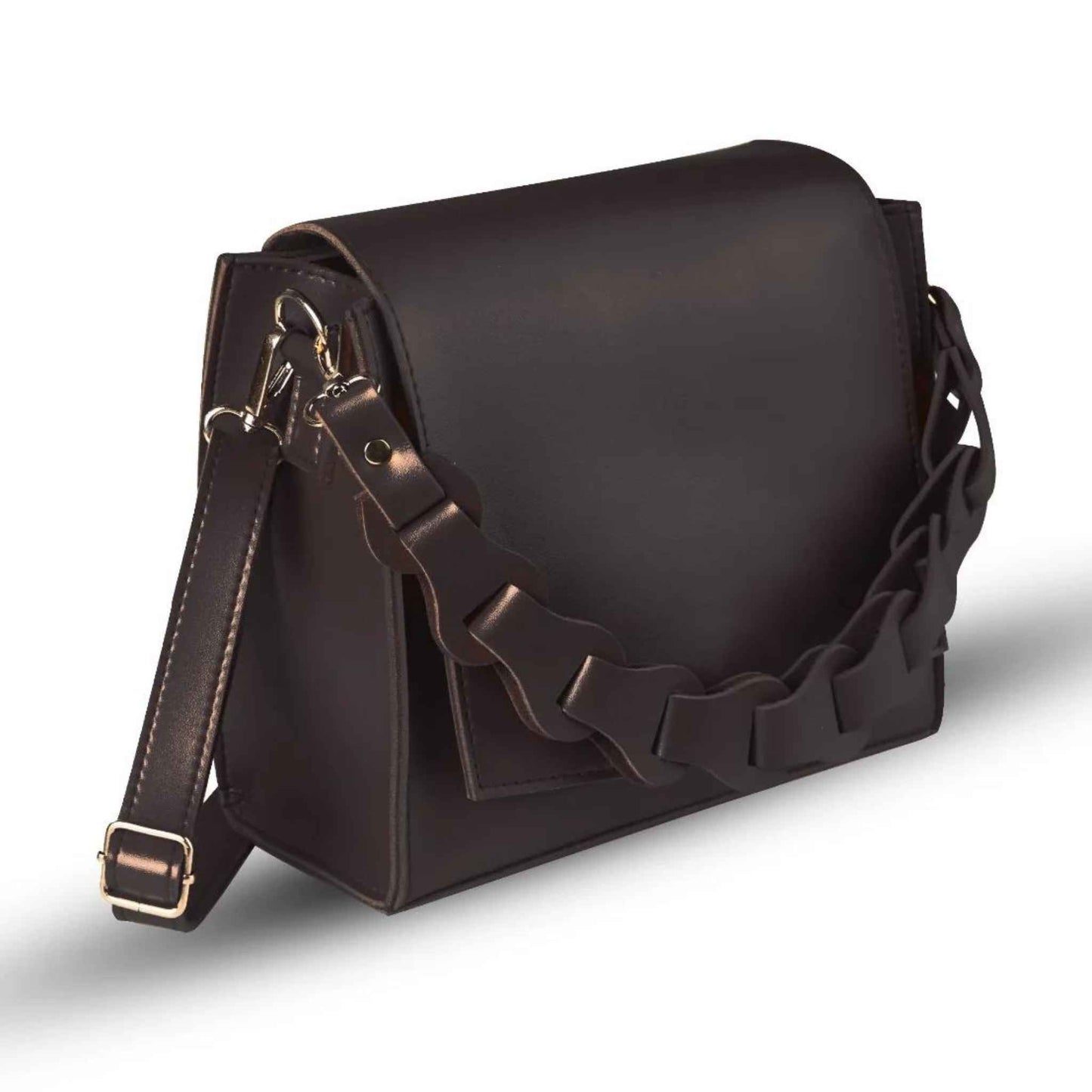 FIONA FLAP BAG BLACK