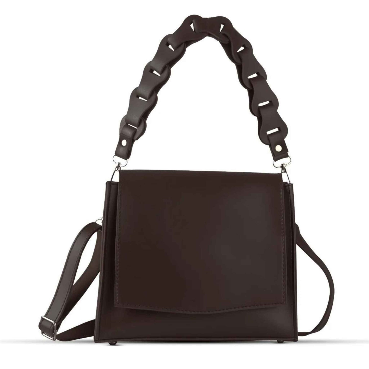 FIONA FLAP BAG BLACK