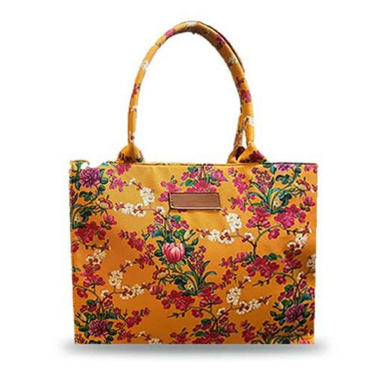 FLORA BAG MUSTARD