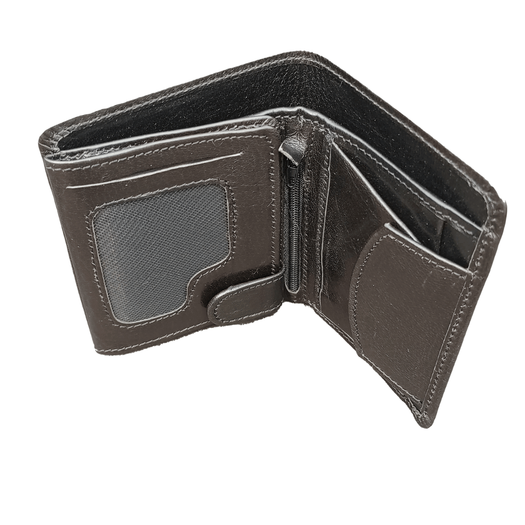 Prime Fold Vertical Leather Wallet