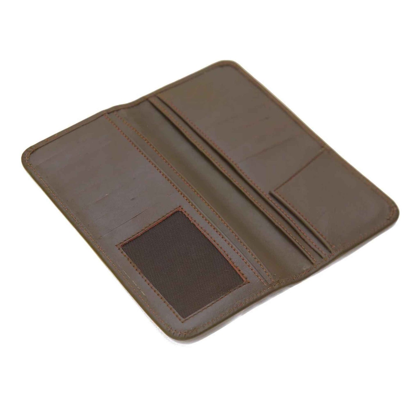 SMART LEATHER WALLET CHOCO BROWN