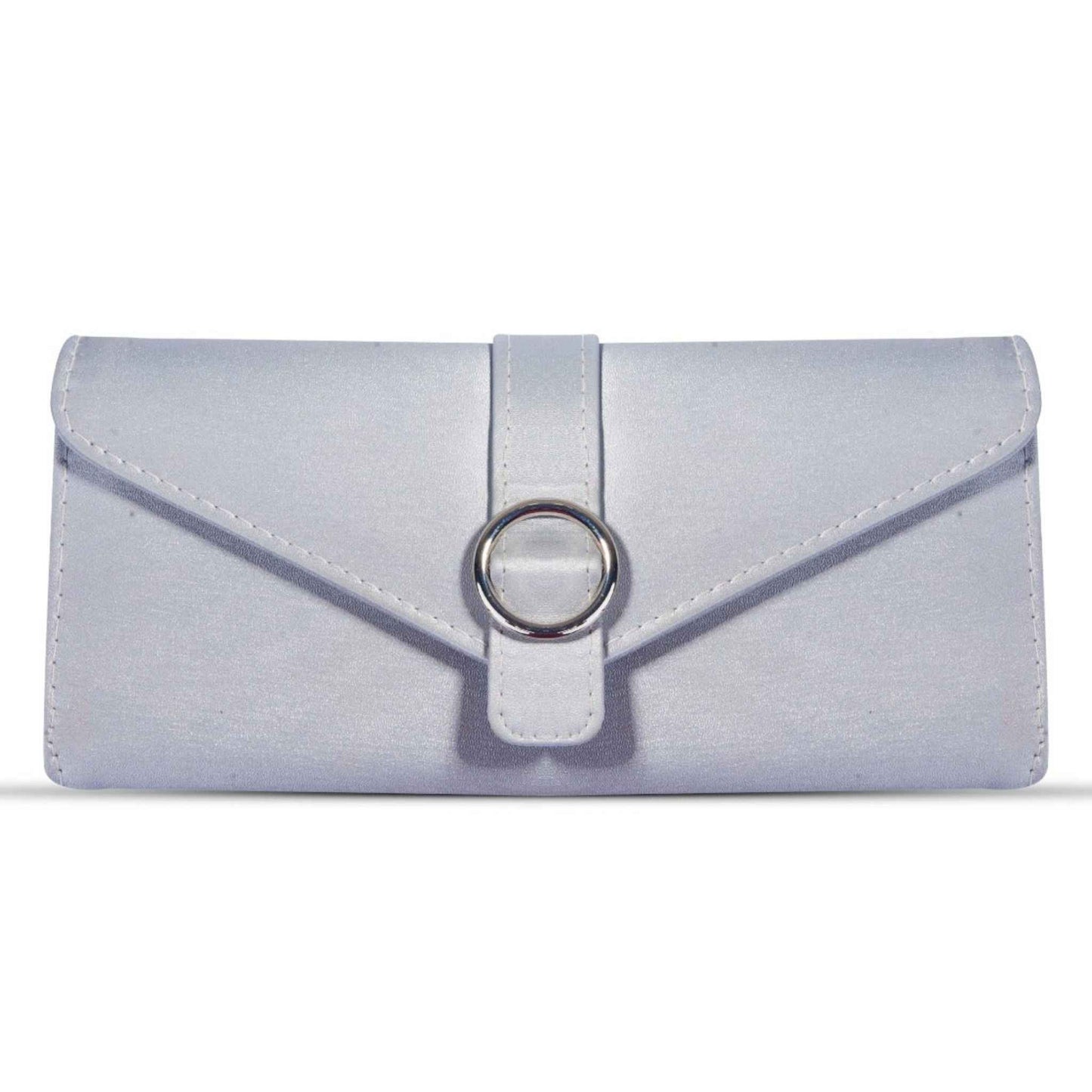 SONATA SUEDE CLUTCH GREY