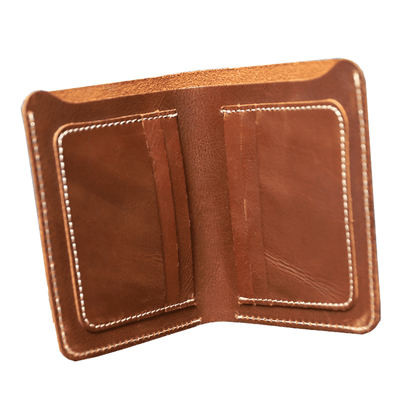 Vintage Bookfold Leather Wallet