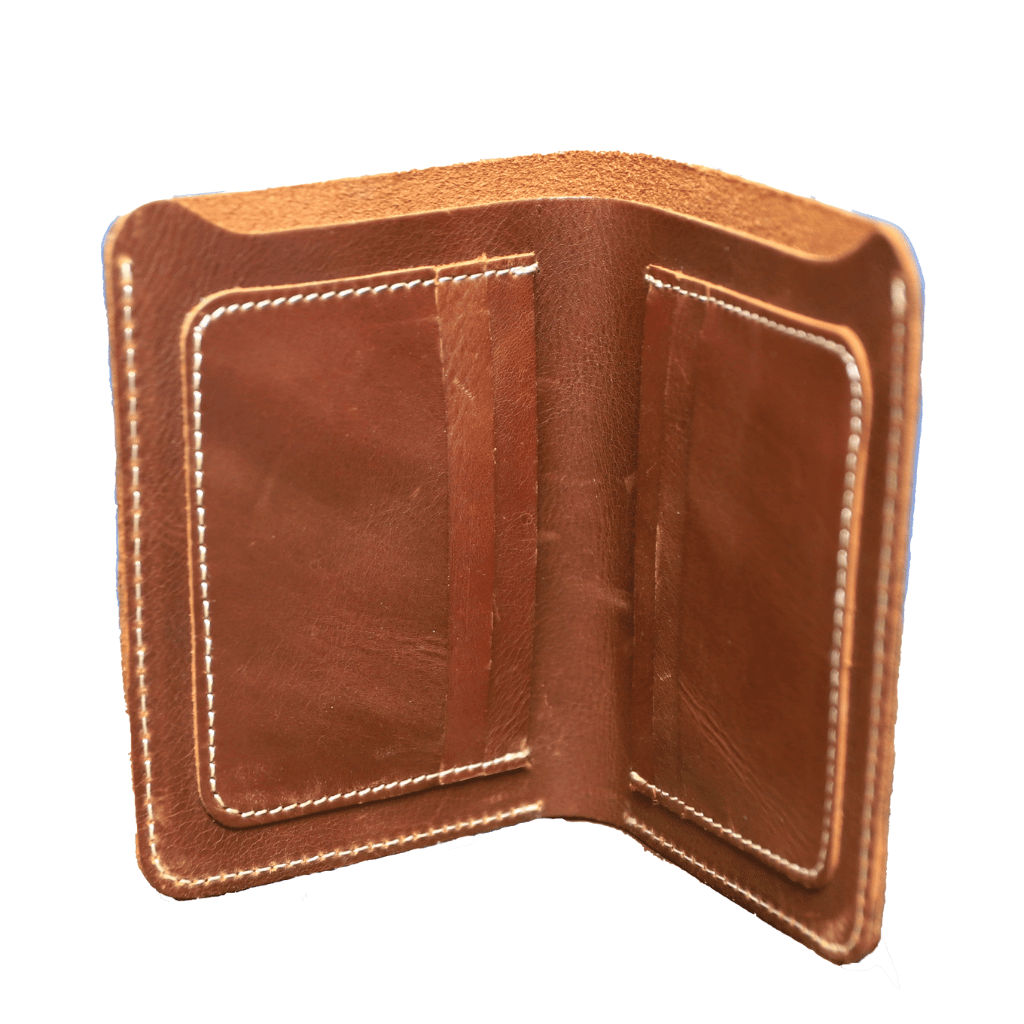 Vintage Bookfold Leather Wallet